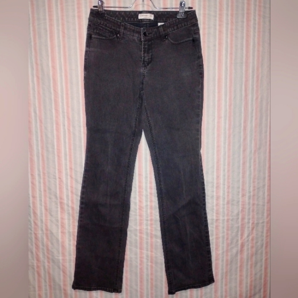 ($3Bundled) Black Straight Leg Jeans